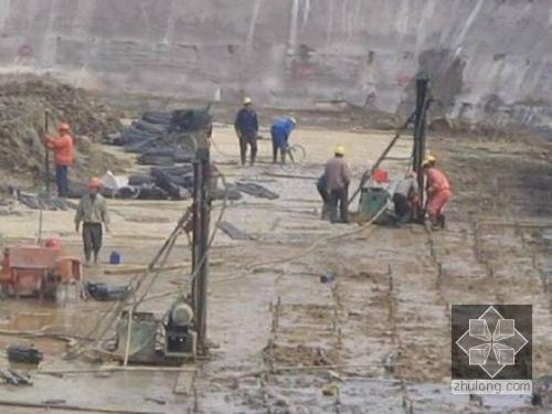 吴起我公司承建北京房山区水池地基注浆加固工程